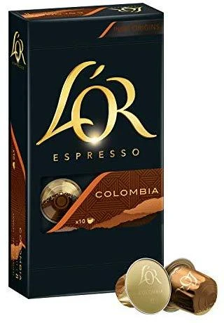 Kavos kapsulės L'OR Colombia, 10 vnt x 52g