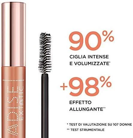 Blakstienų tušas L'Oreal Paris Paradise Extatic 01 juodas