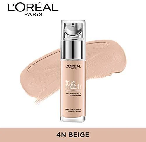 L’Oréal Paris makiažo pagrindas True Match (4N Beige) 30ml