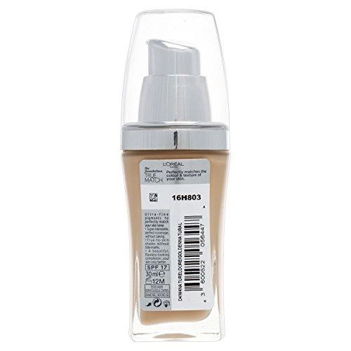 L'Oreal Paris True Match Super Blendable Foundation D4-W4 Natural Dore 30ml