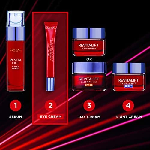 L'Oreal Paris Revitalift lazerinis x3 paakių kremas