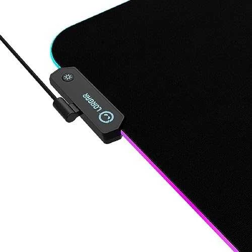 Lorgar Steller 919, Pelės kilimėlis žaidimams, Didelės spartos paviršius, neslystantis guminis pagrindas, RGB apšvietimas, USB jungtis, Lorgar WP Gameware palaikymas, dydis: 900mm x 360mm x 3mm, svoris 0,635kg