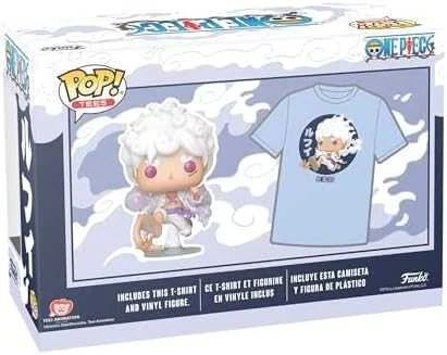 Funko Set figure POP & Tee One Piece Luffy Fifth Gear