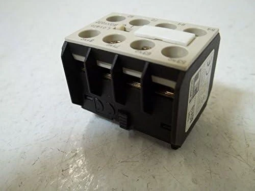 Lovato Electric „Lovato“ elektrinis pagalbinis kontaktas 2NO 2NC priekinis laikiklis (BFX1022)