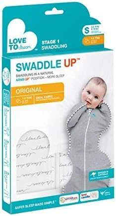 Love To Dream Otulacz Swaddle UP - dydis S - balta - ETAP 1 Original