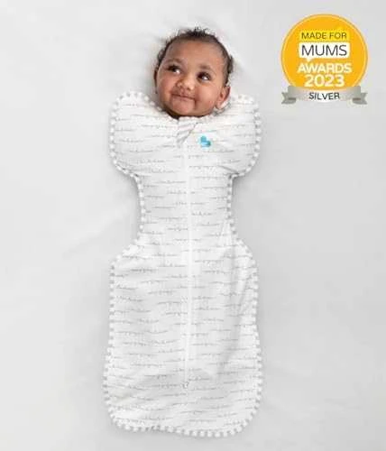 Love To Dream Otulacz Swaddle UP - dydis S - balta - ETAP 1 Original