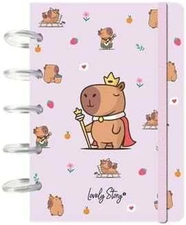 Lovely Story Capibara Majesty A6 notebook