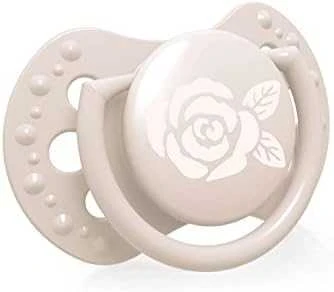 LOVI silikoninis čiulptukas, Baby Shower Girl, 0-2mėn., 2 vnt., 22/900girl
