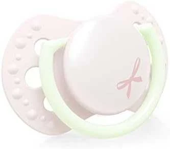 LOVI silikoninis čiulptukas, Baby Shower Girl, 0-2mėn., 2 vnt., 22/900girl
