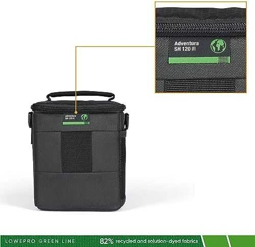 Lowepro amera krepšys Adventura SH 120 III, juodas