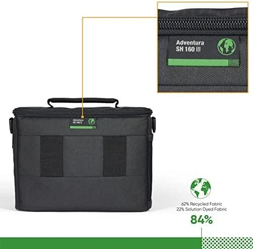 Lowepro fotoaparato krepšys Adventura SH 160 III, juodas