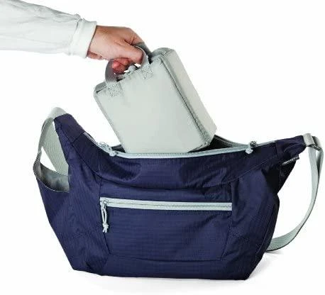 Dėklas Lowepro Photo Sport Shoulder 12L Violetinė/Pilkas