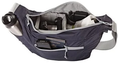 Dėklas Lowepro Photo Sport Shoulder 12L Violetinė/Pilkas