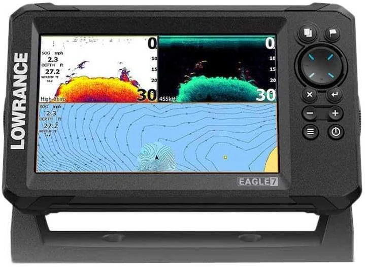 LOWRANCE EAGLE 7 SPLITSHOT ROW