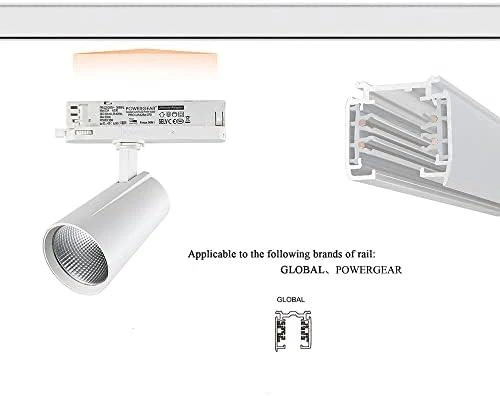 Lubinis šviestuvas Paulmann URail sistemos taškinis vamzdelis 1x5W juodas matinis 230V metalas/plastikas