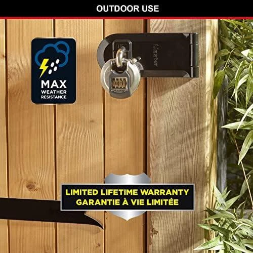 „Master Lock Disc“ kombinuotas užraktas iš nerūdijančio plieno M40EURDNUM