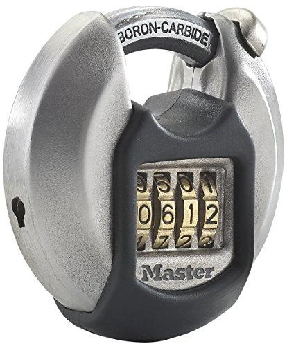 „Master Lock Disc“ kombinuotas užraktas iš nerūdijančio plieno M40EURDNUM