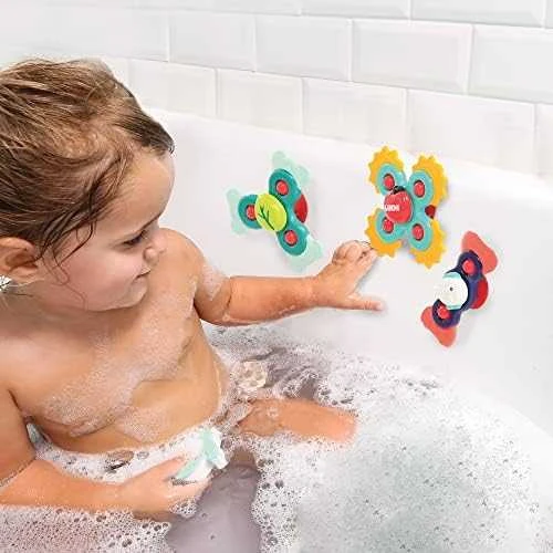 Suktukai kūdikiams Ludi Baby Spinner, 3 vnt.