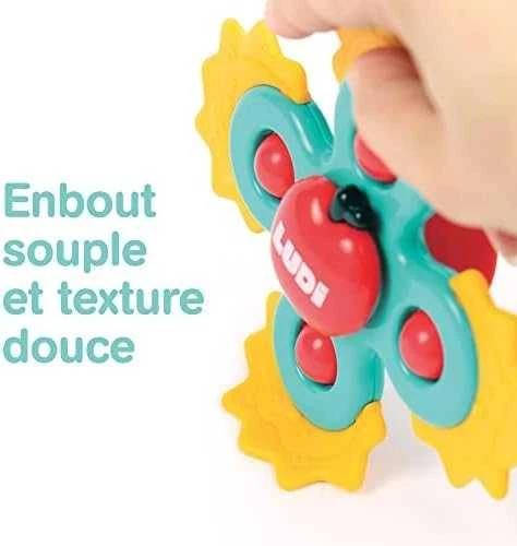 Suktukai kūdikiams Ludi Baby Spinner, 3 vnt.
