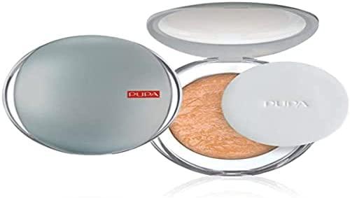 Pupa Milano Pupa Luminys Baked Face Powder kompaktinė pudra, atspalvis: 01 Ivory rusvai gelsvas, 9 g