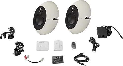 Kolonėlės Edifier e25HD Luna, Baltos/Juodos spalvos