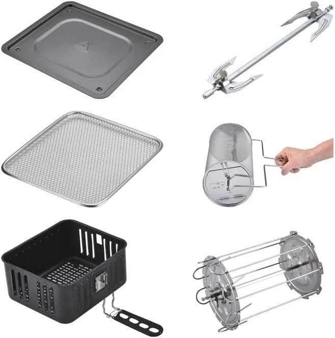 Lund Toya Sa Poland Daugiafunkcinė orkaitė / gruzdintuvė / fritiūrinė | 12 litrų | 1800W (67590)