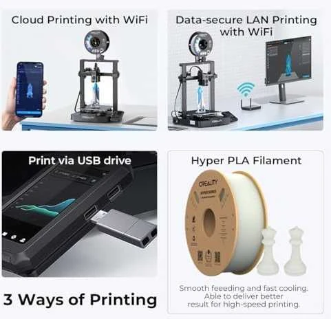 Creality Ender-3 V3 KE 3D spausdintuvas