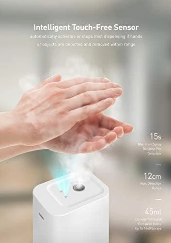 Uniq LYFRO Flow automatinis bekontaktis dozatorius baltos spalvos