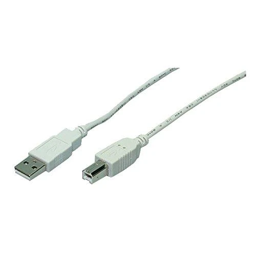 LogiLink Prisijungti | USB 2.0 A į USB 2.0 B kabelis | USB A patinas | USB B vyr