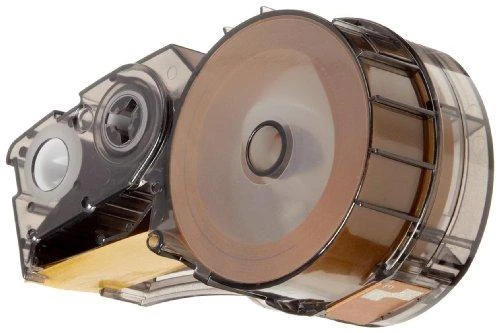 Brady M21-750-427, permatoma, balta, lipni spausdintuvo etiketė, vinilinė, terminio perkėlimo, akrilinė, nuolatinė