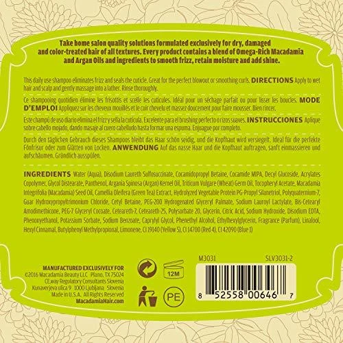 Macadamia Smoothing Šampūnas, 300 ml