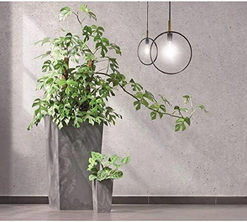 Gėlių vazonas Prosperplast Urbi Square Beton Effect, 22 x 22 x 42 cm