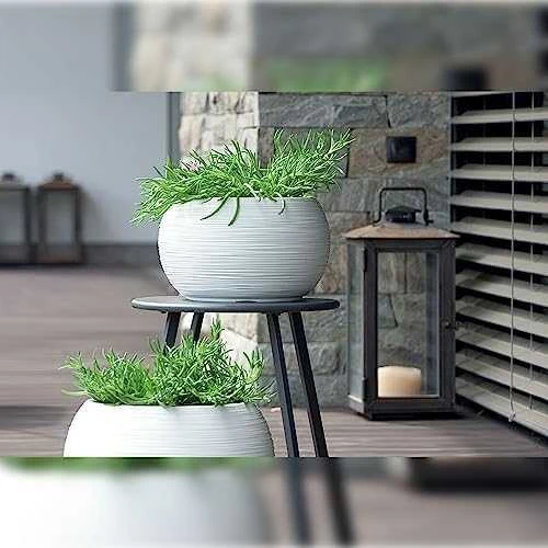 Prosperplast Doniczka FURU BOWL DBFUK440 vazonas - baltas