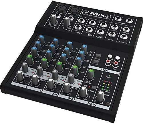 Mackie Mix8 muzikos maišytuvas