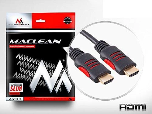 MACLEAN MCTV-813 Maclean MCTV-813 HDMI-HDMI laidas v1.4 30AWG 3m su ferito filtrais
