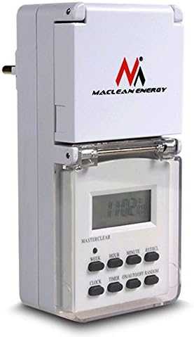 MACLEAN MCE08 Maclean MCE08 Lauko skaitmeninis laikmatis 10 programų