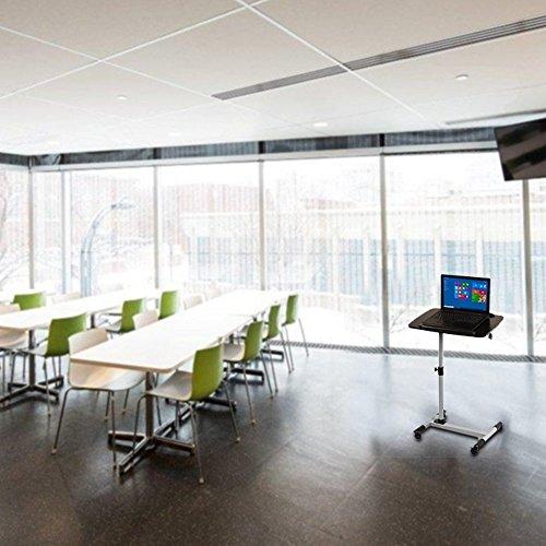 Maclean MC-671 Universal Portable Adjustable Nešiojamas kompiuteris Projektorius Desk Trolley Table