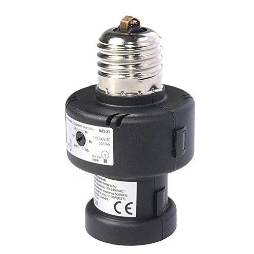 MACLEAN MCE21B Maclean MCE21 B lemputės tvirtinimas su šviesos jutikliu E27 100W