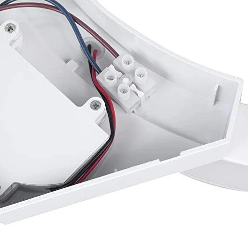 Lubinis šviestuvas MACLEAN MCE290W LED lempa su infraraudonųjų spindulių judesio jutikliu 800lm 10W IP54 baltas