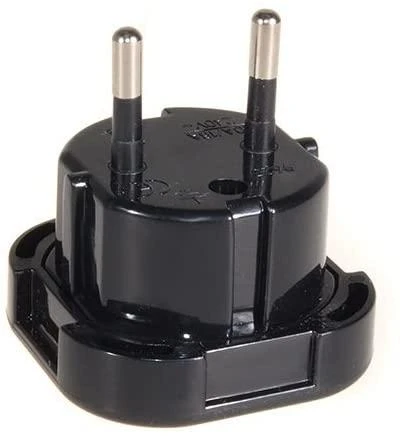 MACLEAN MCE72 Maclean MCE72 Plug Adapteris UK to EU juodas