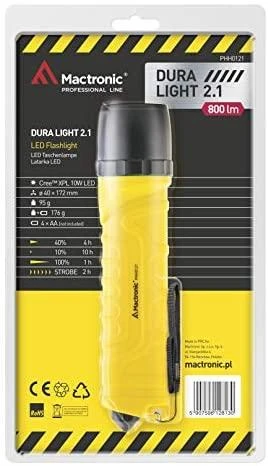 Mactronic 800lm žibintuvėlis Dura Light 2.1