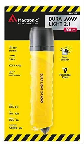 Mactronic 800lm žibintuvėlis Dura Light 2.1