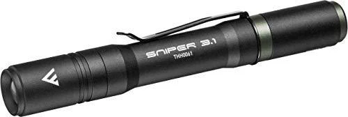 Mactronic 130lm USB įkraunamas žibintuvėlis su fokusavimo funkcija Sniper 3.1