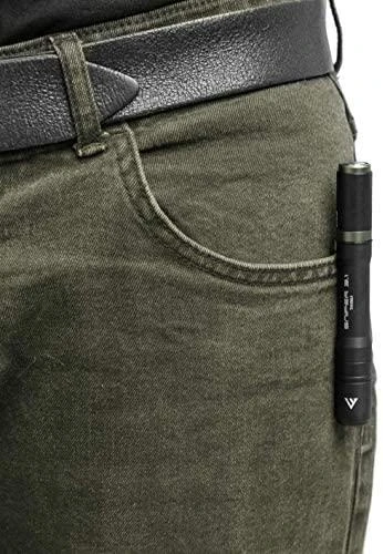 Mactronic 130lm USB įkraunamas žibintuvėlis su fokusavimo funkcija Sniper 3.1
