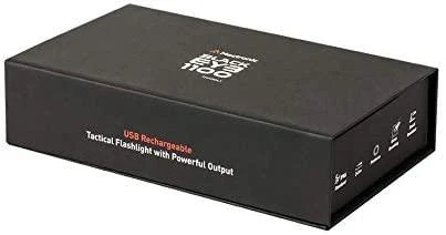 Mactronic USB įkraunamas 1100lm žibintuvėlis Juodas Eye 1100