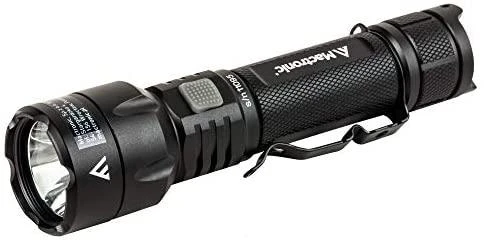 Mactronic USB įkraunamas 1100lm žibintuvėlis Juodas Eye 1100