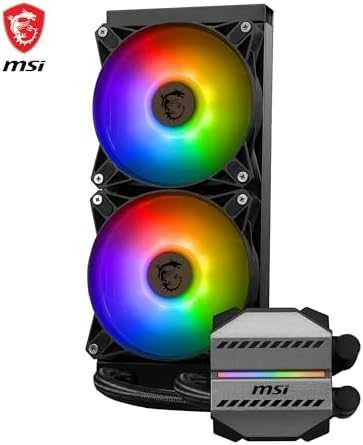 MSI MAG CORELIQUID M240 su RGB apšvietimu