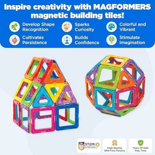 MAGFORMERS magnetinis rinkinys, 30 det.