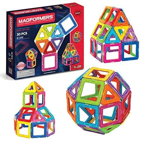 MAGFORMERS magnetinis rinkinys, 30 det.