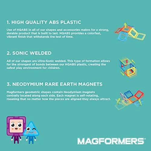 MAGFORMERS magnetinis rinkinys, 30 det.